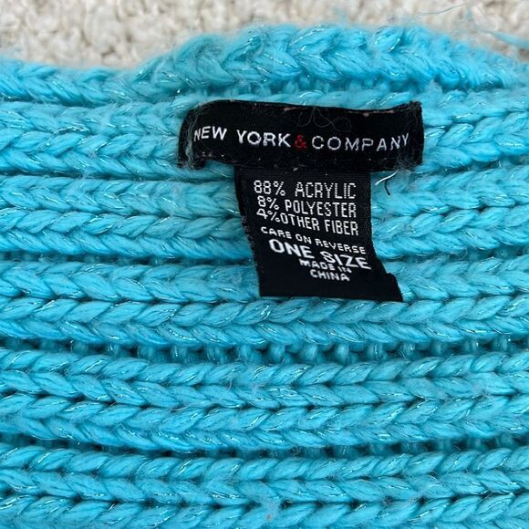 Blue New York & Company Scarf - Picture 3 of 4